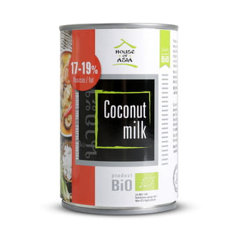 Bio-Kokosmilch 17-19 % House Of Asia 400 ml