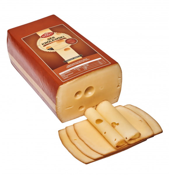 Nach Gewicht: Geräucherter Königskäse (Scheiben ca. 100 g)