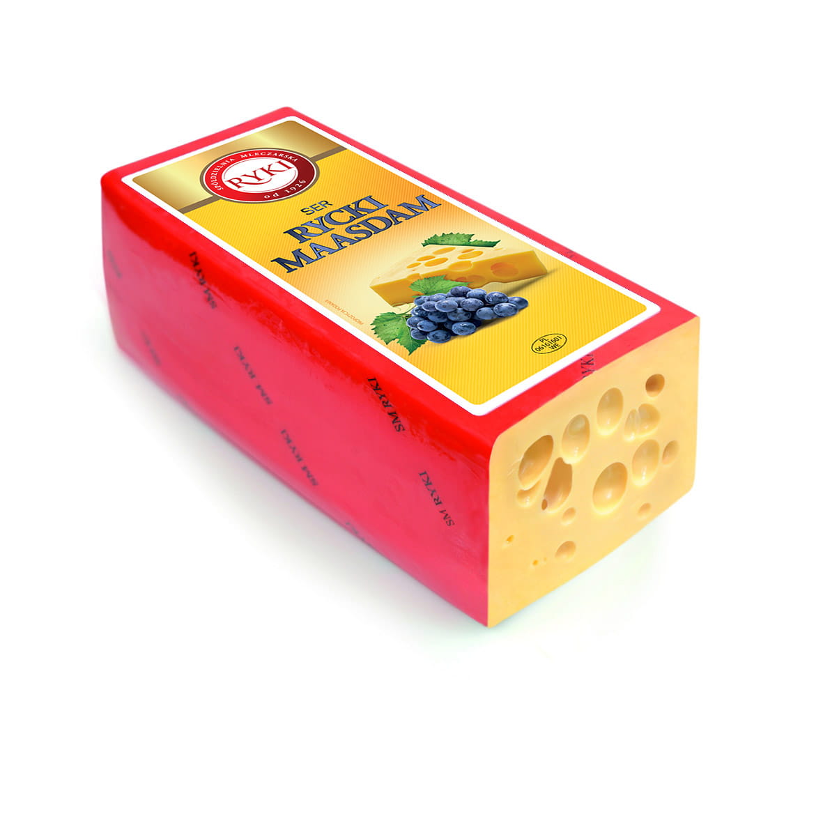 Von der Waage: Maasdam Ryki Käse (Scheiben ca. 100g)