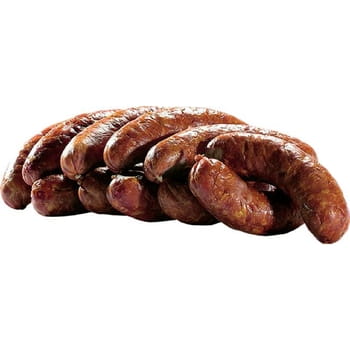 Vom Gewicht: Schlesische Wurst, Räucherei Selgros (150g Streifen)