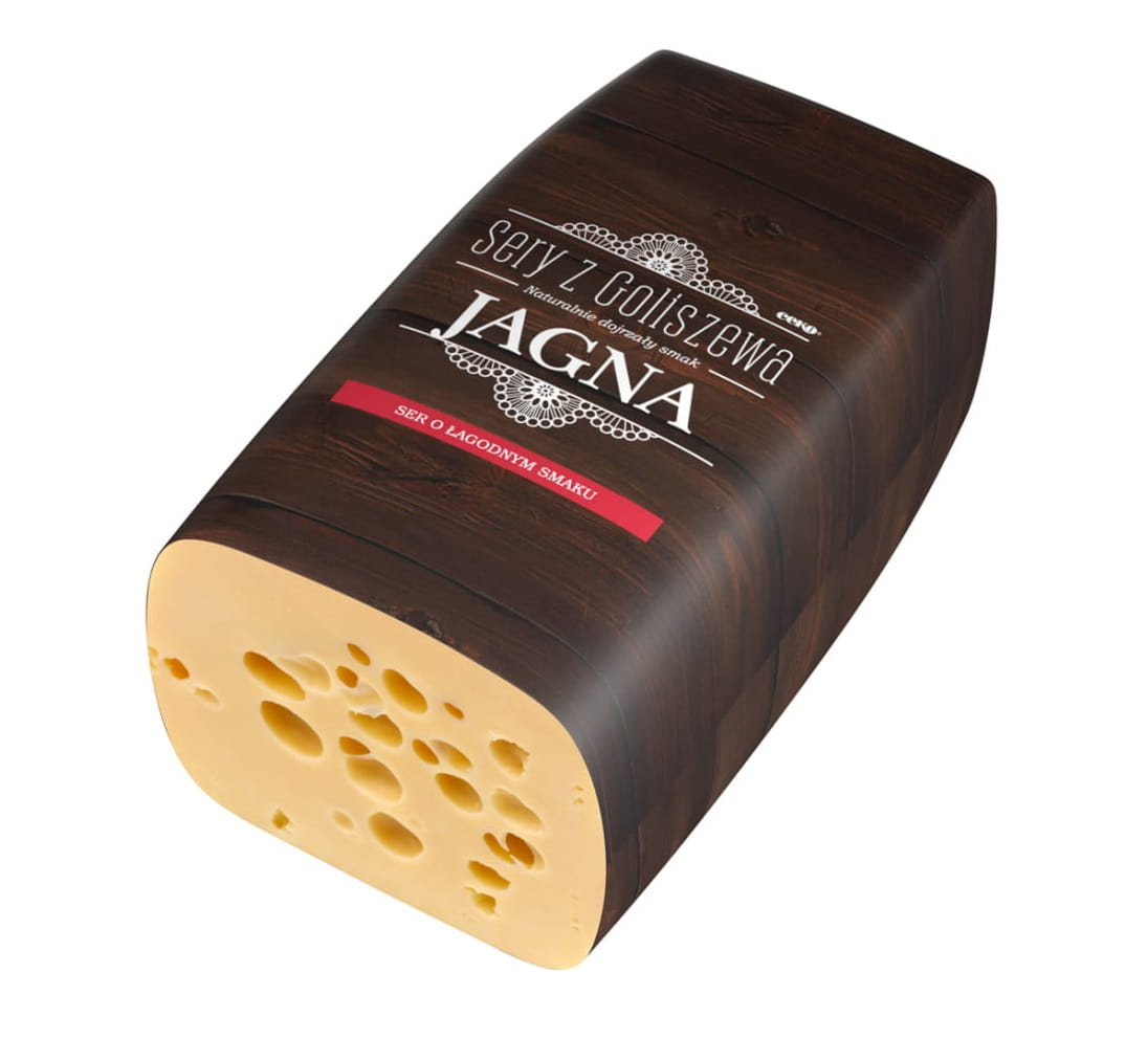 Von der Waage: Jagna Ceko Käse (Scheiben ca. 100g)