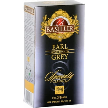 Teebeutel Earl Grey Basilur 25 Beutel x 2g
