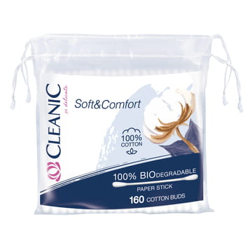 Cleanic Soft&Comfort Wattestäbchen 160 Stk.