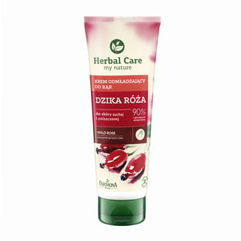 Verjüngende Handcreme mit Wildrose Herbal Care 100 ml