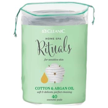 Cleanic Home Spa Rituals Argan-Wattepads 40 Stk.