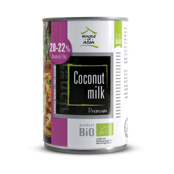Premium Bio-Kokosmilch 20-22 % House of Asia 400 ml