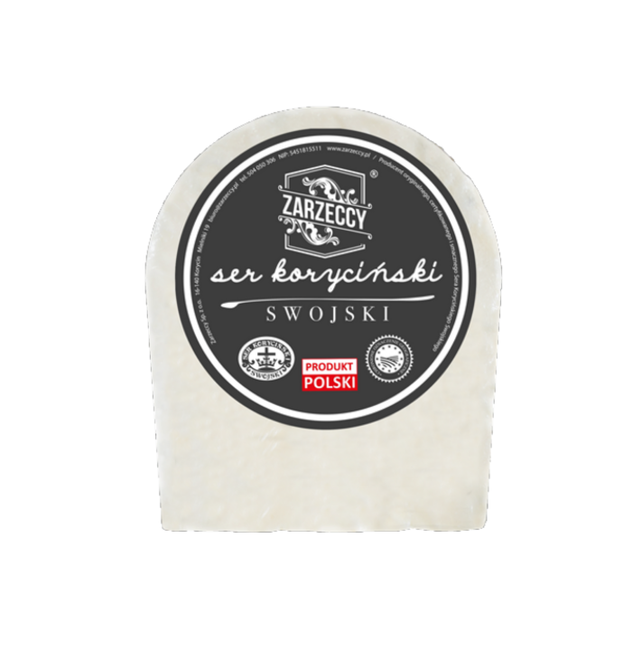 Aus der Waage: Natürlicher Koryciński-Käse (ein Stück von etwa 200 g)