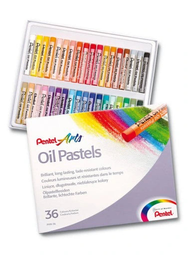 Ölpastelle in 36 Farben Pantele