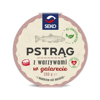Forelle mit Gemüse in Gelee Seko 200g