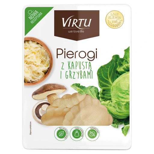 Knödel mit Kohl und Pilzen Virtu 400g