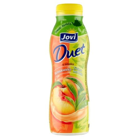 Jovi Duet Trinkjoghurt Pfirsich und grüner Tee 350g