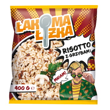 Gefrorenes Risotto mit Pilzen Łakoma Löffel 400g
