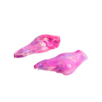 Fleischspezialitäten aus Kaninchenkeulenfleisch (nach Gewicht) 0,5 kg