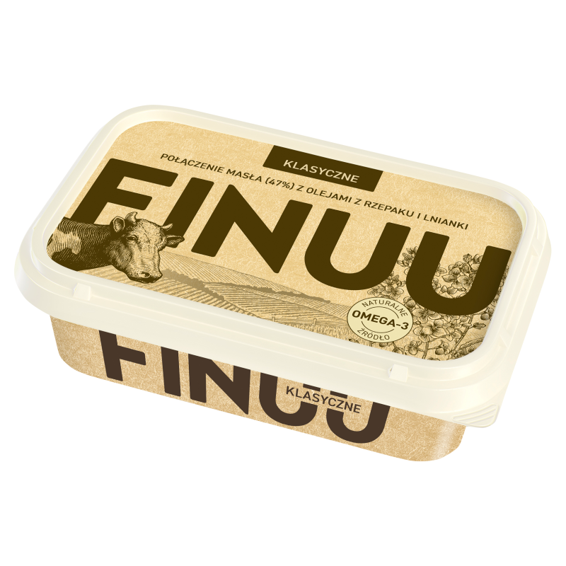 Klassisch mit finnischer Butter, Rapsöl und Leinsamen Finuu 200g