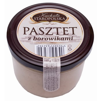 Pastete mit Steinpilzen Staropolska-Küche 160g