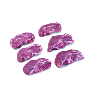 Fleisch Schweinenackenkoteletts ohne Knochen (nach Gewicht) 1 kg