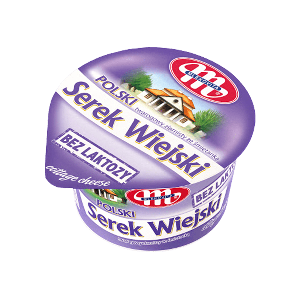 Hüttenkäse ohne Laktose Mlekovita 180g