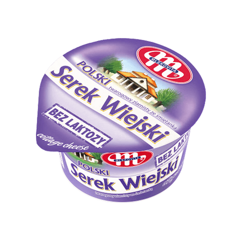 Hüttenkäse ohne Laktose Mlekovita 180g