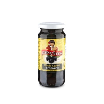 Espanita entkernte schwarze Oliven 230g