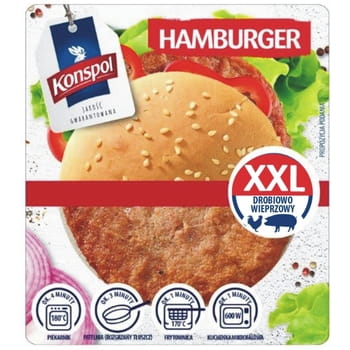 Hamburger XXL Konspol 290g | Biolaboratorium