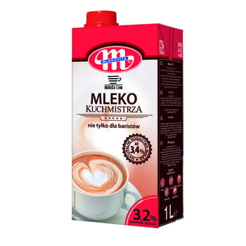 Kochmilch 3,2 % Fett Mlekovita 1l x12Stk.