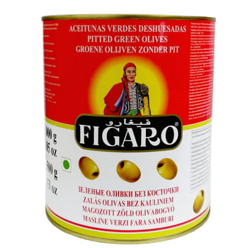 Entkernte grüne Figaro-Oliven 3/1,5 kg