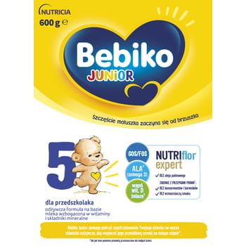 Bebiko Junior 5 NUTRIflor Expertenmilch für Vorschulkinder 600g