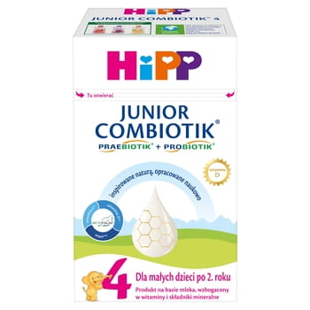 HiPP Junior Combiotik 4 Produkt auf Milchbasis für Kleinkinder ab 2 Jahren 550g