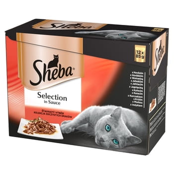 Sheba Sel in Sauce Juicy Flavours 12x85g