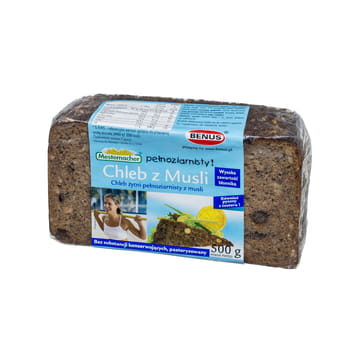Vollkorn-Roggenbrot mit Müsli Mestemacher 500g