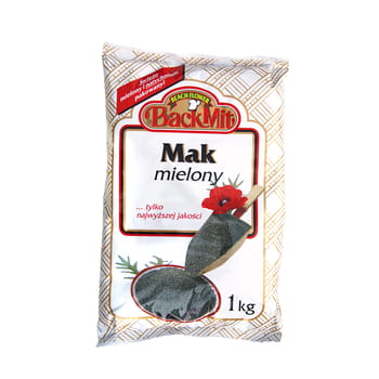 Backmit gemahlener Mohn 1kg