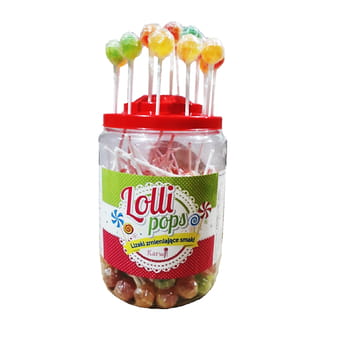 Geschmacksverändernde Lutscher mit Frucht- und Cola-Geschmack Karwit 8g x150Stk.