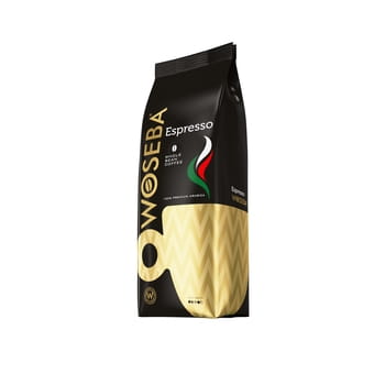 Woseba geröstete Espressokaffeebohnen 500g