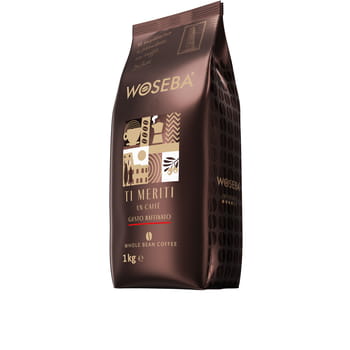 Geröstete Kaffeebohnen Ti Meriti Un Caffe Gusto Raffinato Woseba 1kg