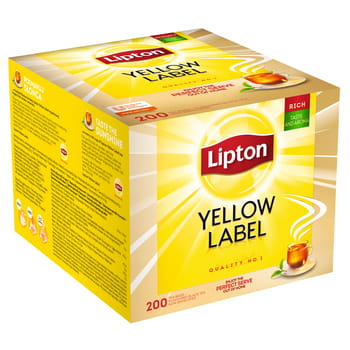 Yellow Label Lipton-Tee, 200 x 2 g Beutel