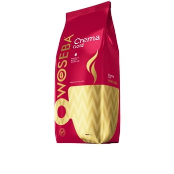 Geröstete Kaffeebohnen Crema Gold Woseba 1kg