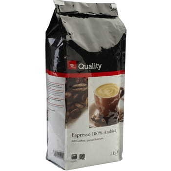 Kaffeebohnen Espresso 100 % Arabica TGQ 1 kg