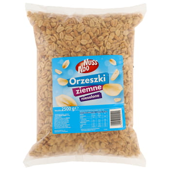 Gebratene ungesalzene Erdnüsse Abonuss 2,5 kg