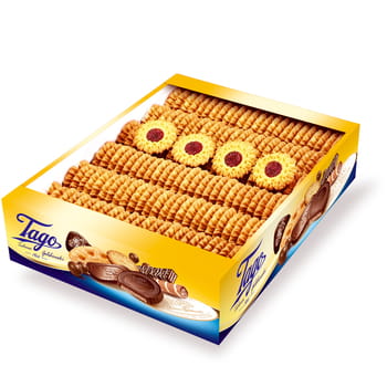 Sonnenblumen-Shortbread-Kekse Tago 2kg