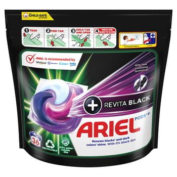 Revita Black Ariel Waschkapseln 36 Stk.