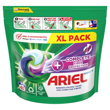 Complete Fiber Protection Ariel Waschkapseln 40 Stk.