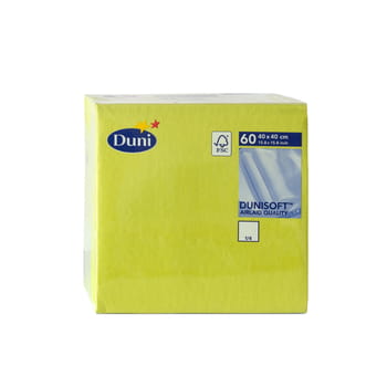 Servietten 40x40 Dunisoft Kiwi Duni 60St.