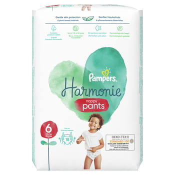 Windeln Pampers Harmonie Größe 6 18St.