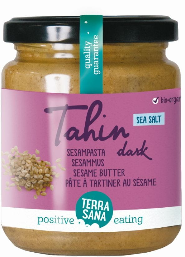 Tahina (Sesampaste) BIO 250 g - TERRASANA – Biolaboratorium Tahina (Sesampaste) BIO 250 g - TERRASANA – Biolaboratorium
