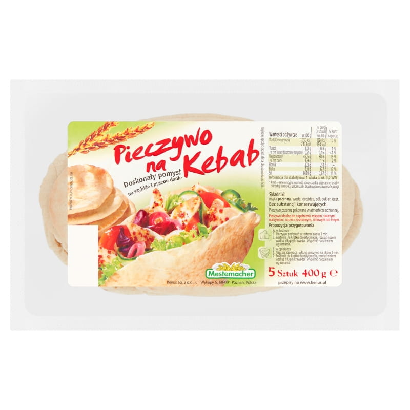 Mestemacher Dönerbrot 400g