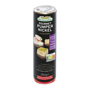 Pumpernickel Party Mestemacher Vollkorn-Roggenbrot 250g