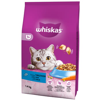 Trockenfutter für Katzen Whiskas 1+ Thunfisch 1,4 kg