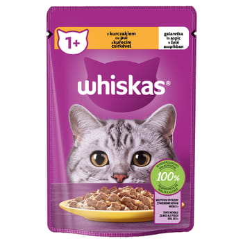 Whiskas Hühnergelee-Beutel für Katzen, 85 g