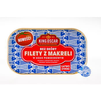 Makrelenfilets in Tomatensauce King Oscar 110g