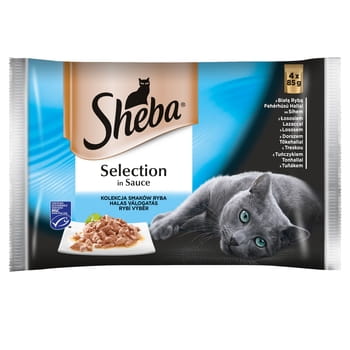 Sheba Selection Nassfutter in Fischsauce 340g